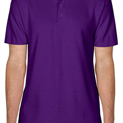 Beeswift Gildan Short Sleeve Polo Shirt Purple 2XL