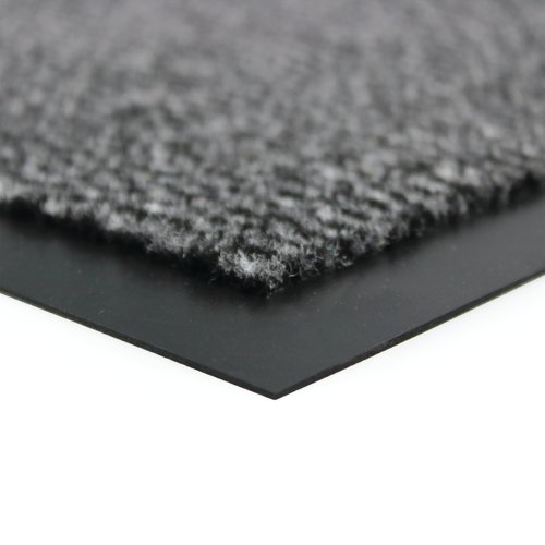 FL74441 | Specially designed to suck up dust and moisture, this range of Dust Control mats from Floortex are ideal for placing just inside the door. In a smart black and white with an anti-slip backing to ensure they stay put, these mats will keep your office safe and tidy on rainy days. They can be easily cleaned with a vacuum cleaner or hose pipe, and will ensure your office flooring stays in brilliant condition.