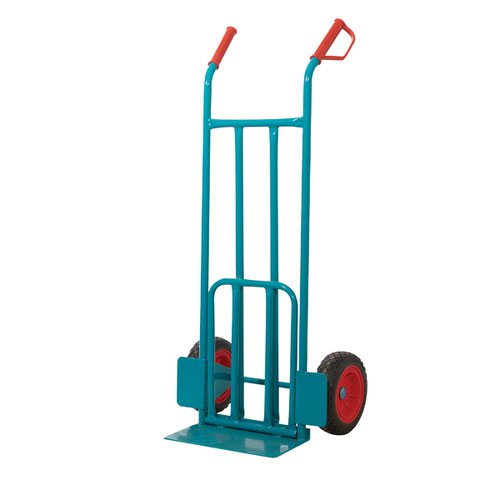 GPC Apollo Heavy Duty Blue Sack Truck with Folding Toe GI704R