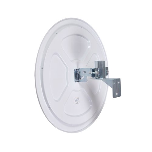 Premium Reflective Circular Traffic Mirror 600mm Diameter with Fixings TMRC60Z - GPC Industries Ltd - GA78926 - McArdle Computer and Office Supplies
