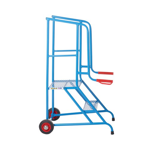 Climb-It Loading Step 2 Tread Open Back Powder Coated Blue SLS02P GA79059 Buy online at Office 5Star or contact us Tel 01594 810081 for assistance
