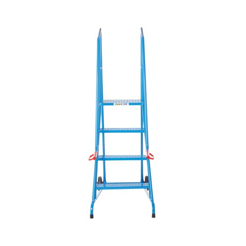 Climb-It Loading Step 4 Tread Open Back Powder Coated Blue SLS04P GA79061 Buy online at Office 5Star or contact us Tel 01594 810081 for assistance