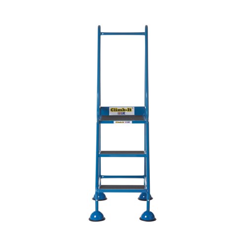 Climb-It Domed Feet Step 3 Tread Anti Slip Blue AAD03SBL GA79202 Buy online at Office 5Star or contact us Tel 01594 810081 for assistance