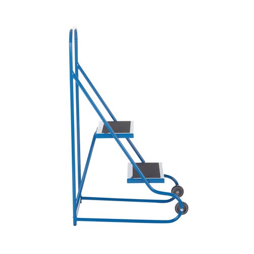 Climb-It Tilt N Pull Steps 2 Tread Blue AAT02 Ladders, Stepladders & Platform Steps GA79418