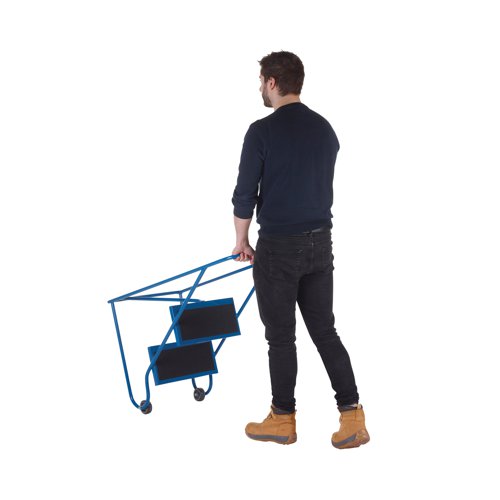 These Climb-It Tilt and Pull Steps are flexible with mobile castors enabling the unit to be pushed and pulled with ease. Made from strong tubular steel. Anti-slip treads to ensure the user has a secure grip. Maximum load capacity of up to 150kg.