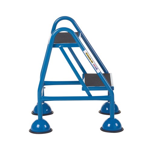 Climb-It Domed Feet Handy Step 2 Tread with No Handrail Blue AAP20