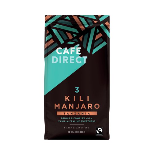 Cafedirect Kilimanjaro Coffee 227g FCR0018
