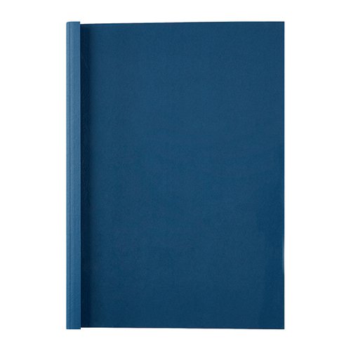 GB21919 GBC LeatherGrain ThermaBind A4 Cover 1.5mm Blue (Pack of 100) IB451003