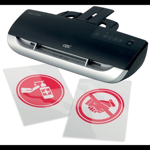 Right First Time, in Half the Time. Ideal for the frequent home or office user, the Fusion 3000L A4 Laminator guarantees great results fast. Stylish and compact, it is ready to use in 1 minute and laminates a single document from ID to A4 size in just 30 seconds using 2x75 micron pouches. Designed for use with 2x75 to 2x125 micron pouches. An adjustable pouch guide and an exit tray keep documents precisely aligned and perfectly flat.