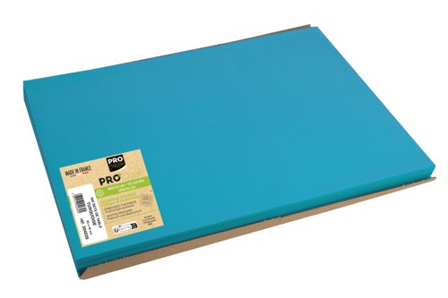 Keep surfaces clean and free from scratches with these embossed satin paper placemats. The food-safe paper is dyed with edible ink which is solvent-free, heavy metal-free and highly lightfast treated to ensure that the ink does not rub off. Measuring 300 x 400mm, these turquoise placemats are supplied in a pack of 500.