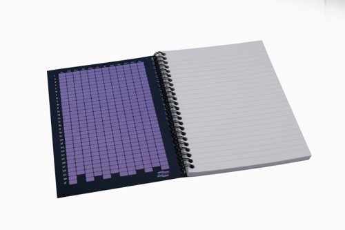 Europa Splash Notebooks 160 Lined Pages A5 Purple Cover (Pack of 3) EU1504Z Notebooks GH00290