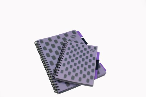 Europa Splash Project Book 200 Lined Pages A4 Purple Cover (Pack of 3) EU1506Z | GH00296 | Clairefontaine