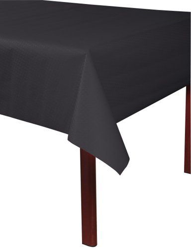GH00383 Exacompta Cogir Tablecloth 1.2x6m Roll Embossed Paper Black R800634I