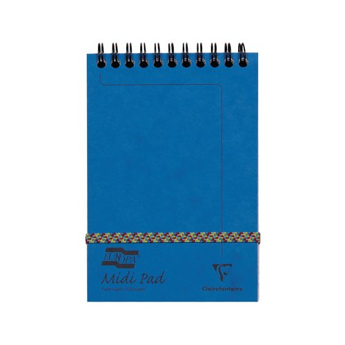 Clairefontaine Europa Midi Notepad 152x102mm Assortment A (Pack of 10) 4935 GH10202 Buy online at Office 5Star or contact us Tel 01594 810081 for assistance