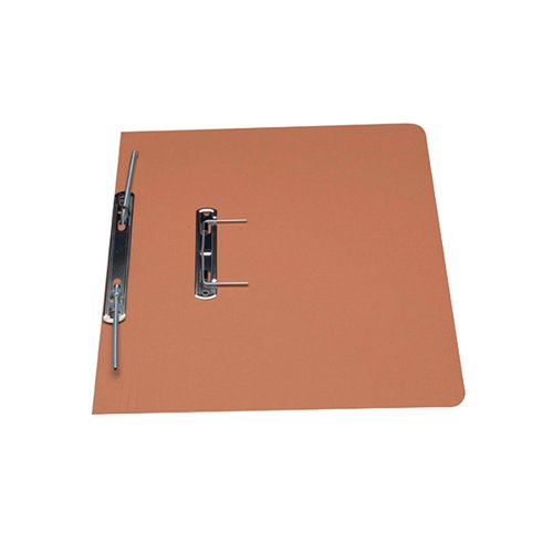 This Exacompta Guildhall spiral pocket file is made from durable, heavyweight 420gsm manilla and can hold up to 380 sheets of 80gsm A4 or foolscap paper. The file features a secure spiral mechanism for punched papers. This pack contains 25 orange foolscap files, ideal for colour coordinated filing.