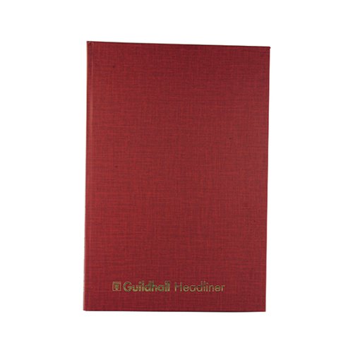 Exacompta Guildhall Headliner Book 80 Pages 298x203mm 38/14 1151