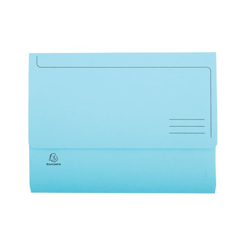 These Exacompta SUPER document wallets are made from durable 210gsm manilla and feature a flap for security of contents. The wallet has a 32mm gusset suitable for holding and protecting A4 documents. This pack contains 10 wallets in assorted pastel colours from the SUPER range.
