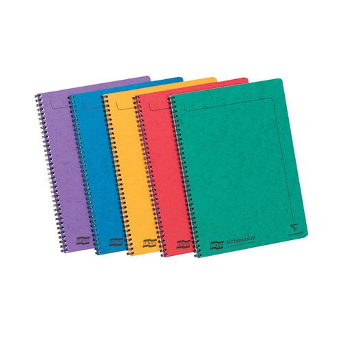 Clairefontaine Europa Notemaker A4 Assortment A Pack Of 10 4860