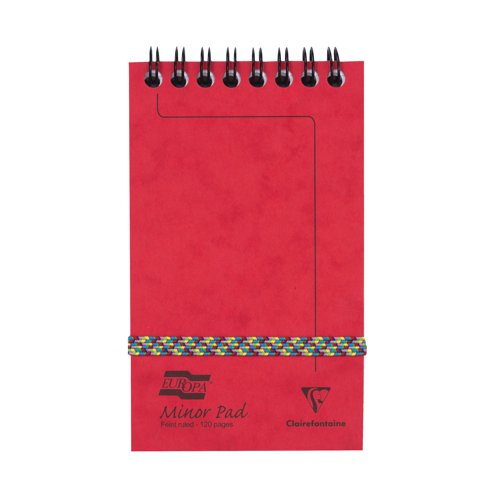 Clairefontaine Europa Minor Notepad 127x76mm Assorted A (Pack of 20) 4920