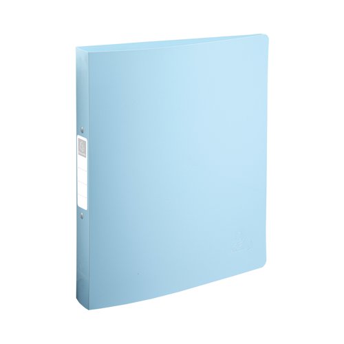 Exacompta Bee Blue Ring Binder 2-Ring 30mm Spine PP Assorted (Pack of 12) 54140E - GH54140