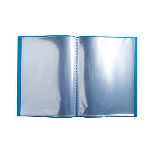 Exacompta Bee Blue Display Book 40 Pocket PP A4 Assorted (Pack of 12) 88130E GH88130 Buy online at Office 5Star or contact us Tel 01594 810081 for assistance