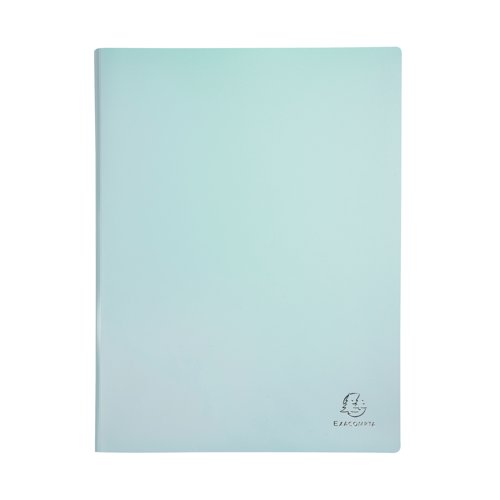 GH88360 | Aquarel brings a breeze of softness and lightness to the office environment, with a trendy colour palette in pastel shades. Anti stain and anti scratch semi rigid polypropylene cover. The Exacompta Aquarel Display Book is equipped with 30 crystal clear pockets with high transparency for perfect reading of the documents.