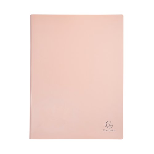 GH88360 | Aquarel brings a breeze of softness and lightness to the office environment, with a trendy colour palette in pastel shades. Anti stain and anti scratch semi rigid polypropylene cover. The Exacompta Aquarel Display Book is equipped with 30 crystal clear pockets with high transparency for perfect reading of the documents.
