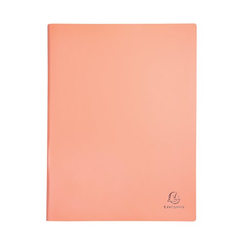 Aquarel brings a breeze of softness and lightness to the office environment, with a trendy colour palette in pastel shades. Anti stain and anti scratch semi rigid polypropylene cover. The Exacompta Aquarel Display Book is equipped with 40 crystal clear pockets with high transparency for perfect reading of the documents.