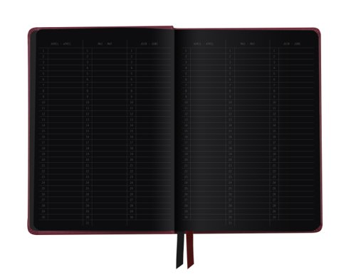 Clairefontaine Rhodiarama Creation Dot Goalbook A5 Black 194440C Notebooks GH94440