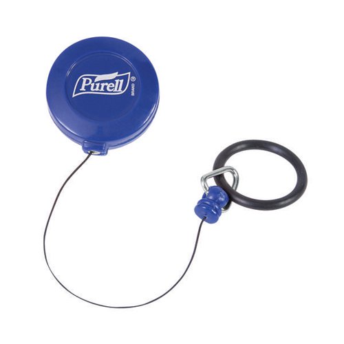 Purell Personal Gear Retractable Clip for Purell 60ml Bottles Blue (Pack of 24) 9608-24 GJ00133 Buy online at Office 5Star or contact us Tel 01594 810081 for assistance