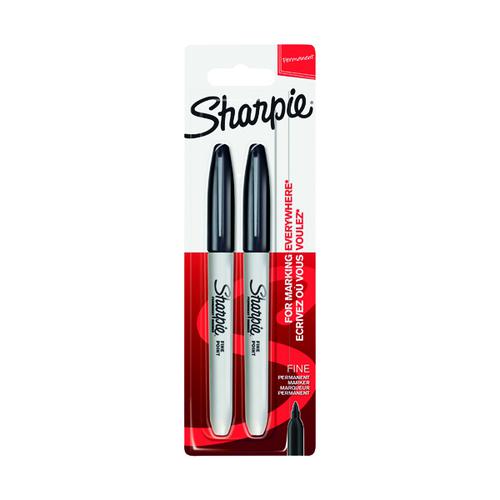 Sharpie Fine Blister Twin Pack Black (Pack of 12) S815030