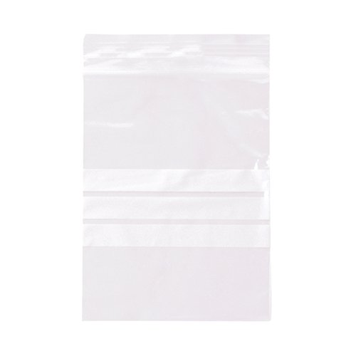 Write-on Minigrip Bag 90x115mm (Pack of 1000) GA-123 GP01311 Buy online at Office 5Star or contact us Tel 01594 810081 for assistance