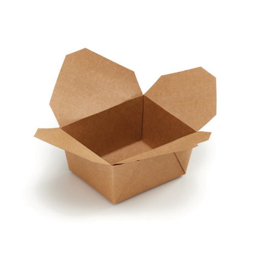 Deli Box 1 Fold Top Small Kraft (Pack of 450) D40701