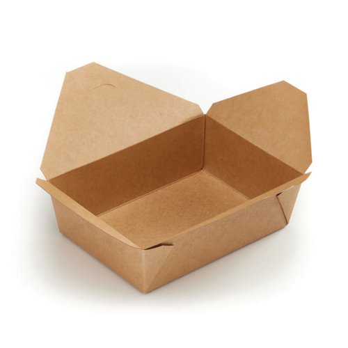 Deli Box 3 Fold Top Extra Large Kraft (Pack of 180) D40704