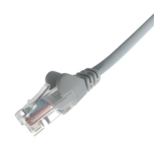 Connekt Gear RJ45 Cat 5e UTP male to male cable, also known as ethernet cable/LAN cable or patch cable, has various uses, to wire up a network, connections between servers, hubs, switches and patch panels or simply connect one device to another. This cable will provide a strong and reliable male to male connection. 2m length cable.
