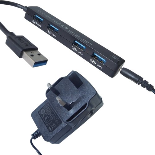 GR01534 | A simple solution for connecting multiple USB devices to your PC or laptop. This 4 port USB 3 Hub creates easy access USB ports with the option to add further devices by daisy chaining numerous hubs. Suitable for connecting mobile phones, tablet PCs, mice, keyboards, multifunction printers, memory sticks and more.