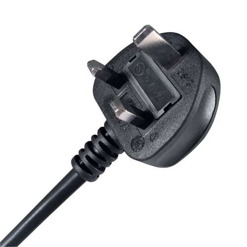 GR02320 Connekt Gear 2.5m Mains Splitter Cable Plug to 2 C13 Sockets 27-0115B