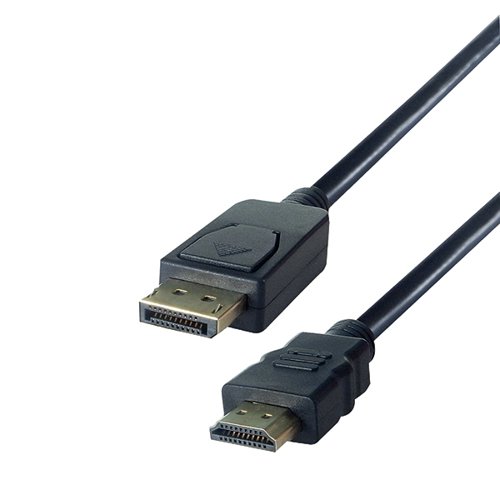 Connekt Gear DisplayPort to HDMI Display Cable 2m 26-6220 GR02348 Buy online at Office 5Star or contact us Tel 01594 810081 for assistance