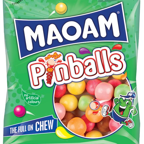 Haribo Maoam Pinballs Share Bag 140g (Pack of 14) 540140