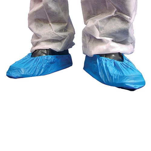 Shield Overshoes 16 inch Pack of 2000 Blue DF01/16