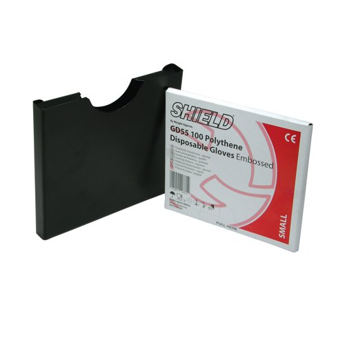 Just mount the clear plastic holder to your wall with the included fixing kit and insert up to three HPC disposable glove boxes. The design leaves the perforated opening on each box available for quick access to a fresh pair of gloves. You can use a dispenser for triple-storage of a single type of glove, or alternatively offer your employees a choice between latex and non-latex gloves.