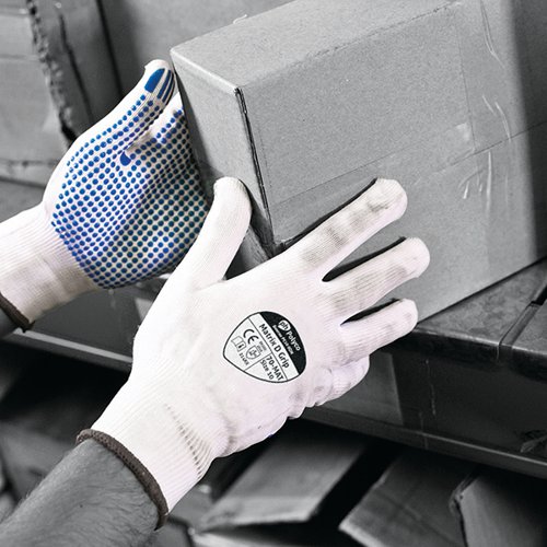 Matrix D Grip Handling Gloves Size 10 Grey (Pack of 12) 80-Mat/10