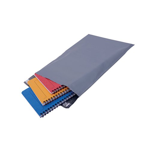 Polythene Mailing Bag 235x320mm Opaque Grey (Pack of 500) HF20220