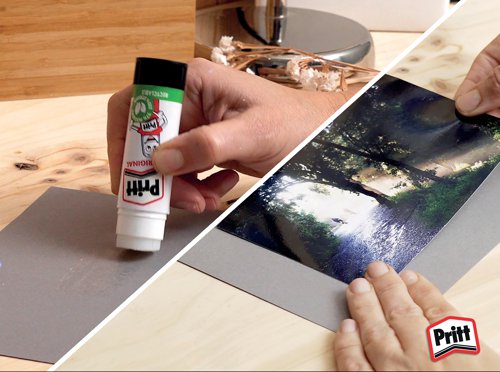This solvent-free formula offers a strong and long-lasting adhesion while guaranteeing a solid initial tack and low paper wrinkling. Easy to apply, it is a high quality glue made with 97% natural ingredients and it is recyclable. Supplied in a value pack containing 10 sticks. Pritt Stick glue 11g stick is ideal for gluing papers and documents. This pack contains 10 x 11g sticks.