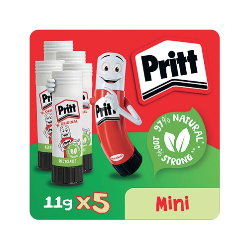 Pritt Stick Glue Stick 11g (Pack of 5) 1483489
