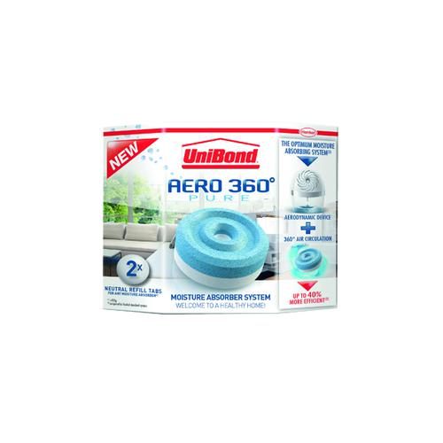 UniBond Aero 360 Moisture Absorber Large Refill (Pack of 2) 1554715