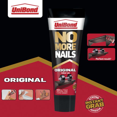 Unibond No More Nails Original Grab Adhesive Tube 234g 2729908 Henkel
