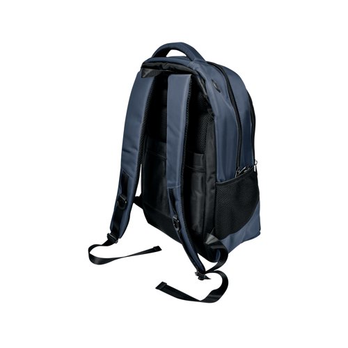 Monolith 15.6 Inch Business Commuter Laptop Backpack USB/Headphone Port Navy Blue 9114B