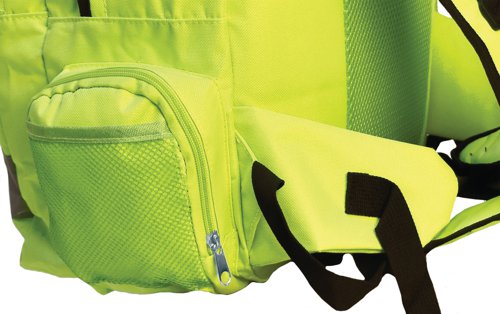 Monolith High Visibility Laptop Backpack 15.6 Inch Yellow 2000001801 Monolith