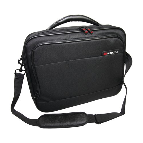Monolith Nylon 17 inch Laptop Case W430xD105xH340mm Black 2342 - Monolith - HM23420 - McArdle Computer and Office Supplies